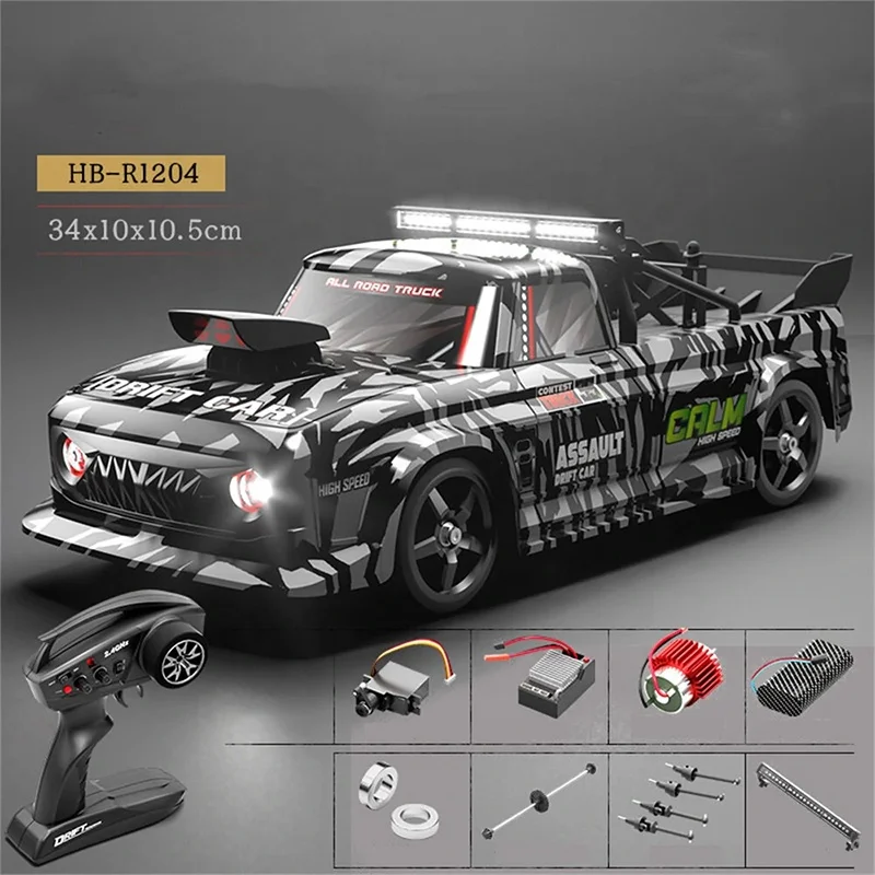 HB oyuncaklar R1203 R1204 1/12 ölçekli Hoonitruck 4WD RC Drift