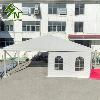 Grey PVC Fabric Wedding Party Canopy Marquee Aluminum Alloy Tents
