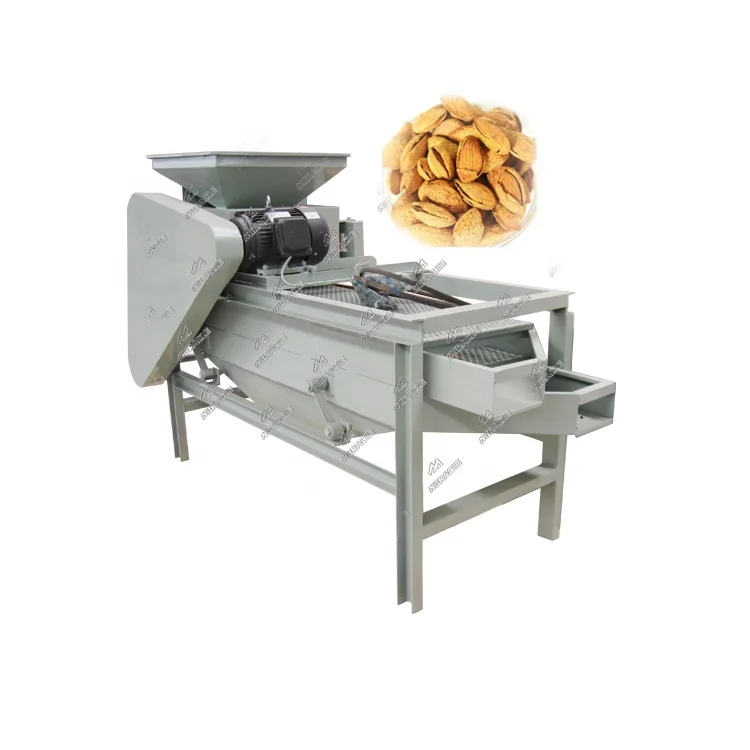 Industrial Almond Shell Broken Machine - Nut Cracking Machine for 400 ...