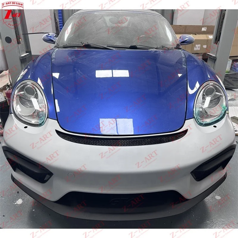 Z-ART 718 GT4 フロントバンパー ポルシェ 987.1 フェイスリフト