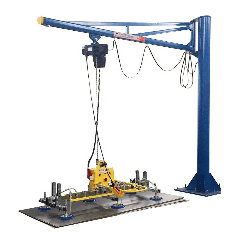 Professional pneumatic Jib crane For Wooden and metal Panel Board With Good Service Lifer