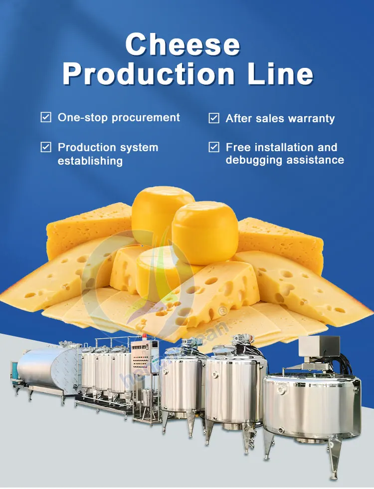 Automatic Margarine Cheese Complete Plant Production Line / Cheese Make
