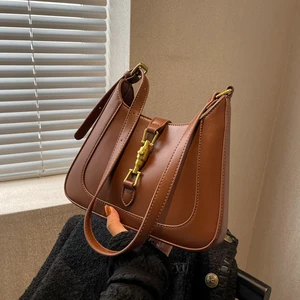 Vintage PU  Bolso De Hombro Women's Shoulder Bags Hobo Bag Retro Handbags 2026