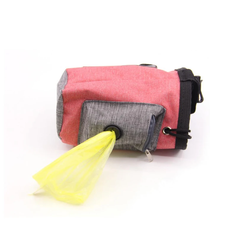 Portable Puppy Snack Reward Waist Bag Dog Walking Snack Feed Pocket