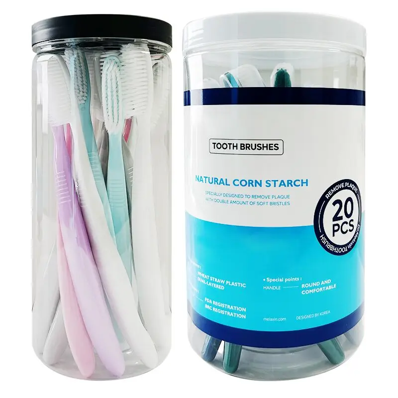 Big Head Toothbrush Export to South Korea Soft PBT Bristle Korean Long Head Plastic Toothbrush