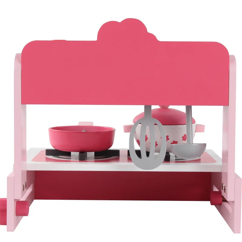 Деревянные детские ролевые игры кухонные игрушки детский кухонный набор для ролевых игр Кулинария Семейная Игра аксессуары
