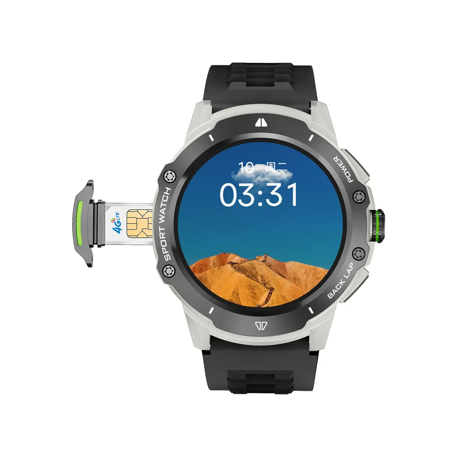 2024 G15PRO NFC Smartwatch GPS Android Mobile Watch Phone 4G Sim Card Tracker Montre Connecte Answer Call Remote Control IOS