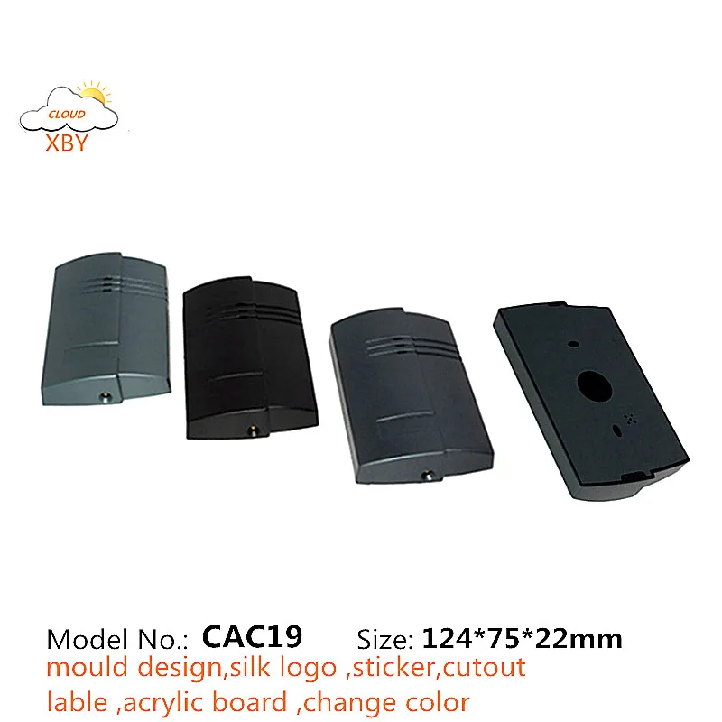 2025 Plastic Box Split Water Control Housing Enclosure Electronic for Door Access Box 124*75*22mm CAC19 Smart Card Reader Box