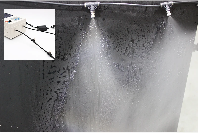 Misting System Mushroom 100pcs  Mist Nozzle Water Spray Cooling System