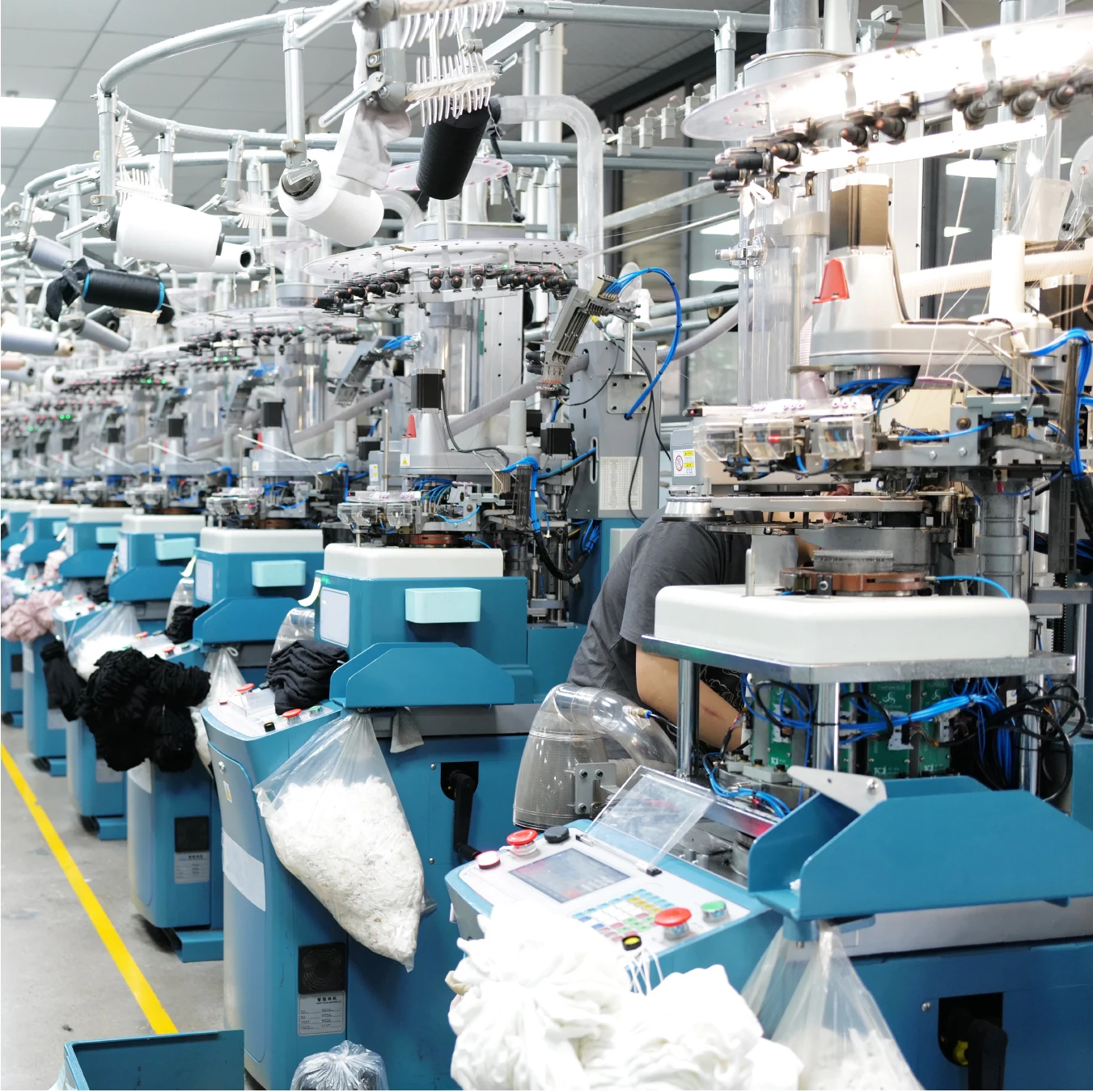 TONGDA TD-6FP Новый автоматический хлопковый носок вязальная машина с сердечником