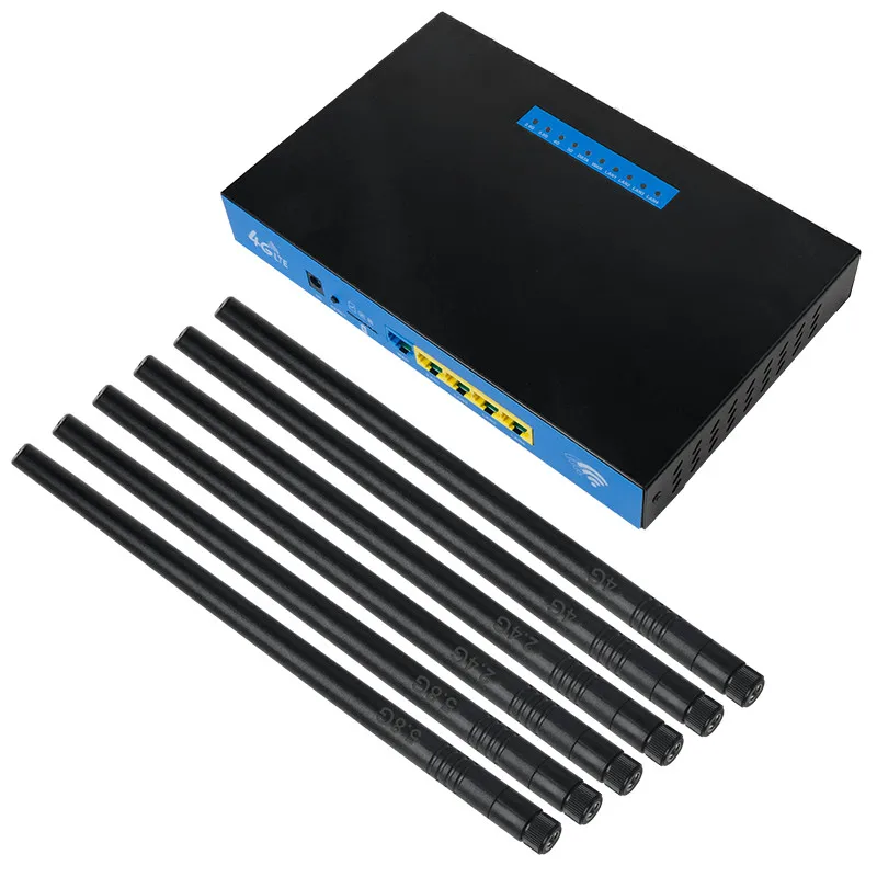 1200Mbps 4G Bonding Router with 4 SIMs Durable and Reliable Networking Device
