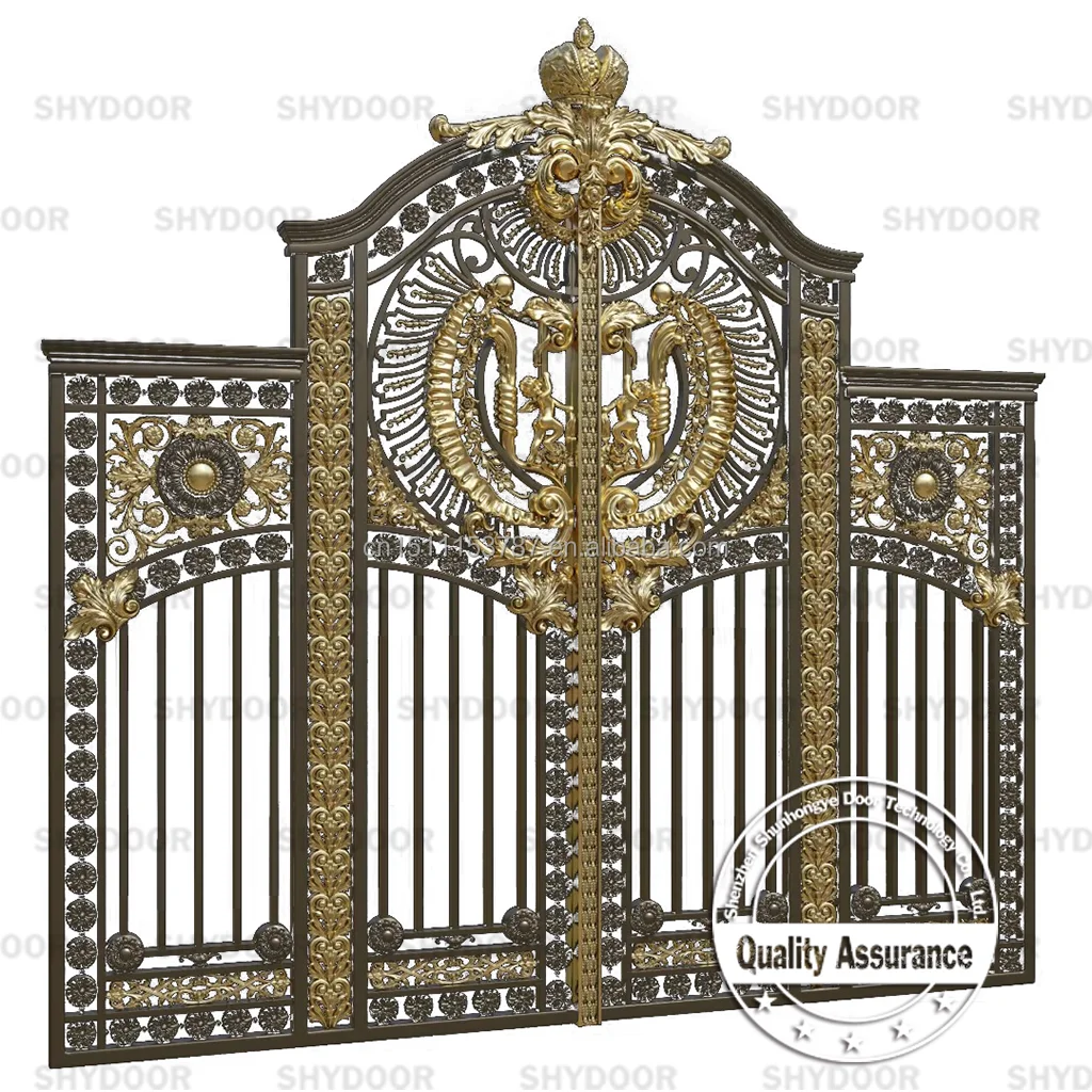Home Iron Gate Design - Decorative Professional Customization - Artistic Iron Gate - Royal Garden Gate