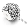 Polished chain silver