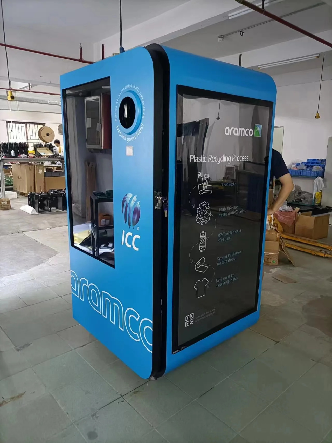 Backloader Vending Machine Customized Supermarket Reverse Vending Machine - GUA