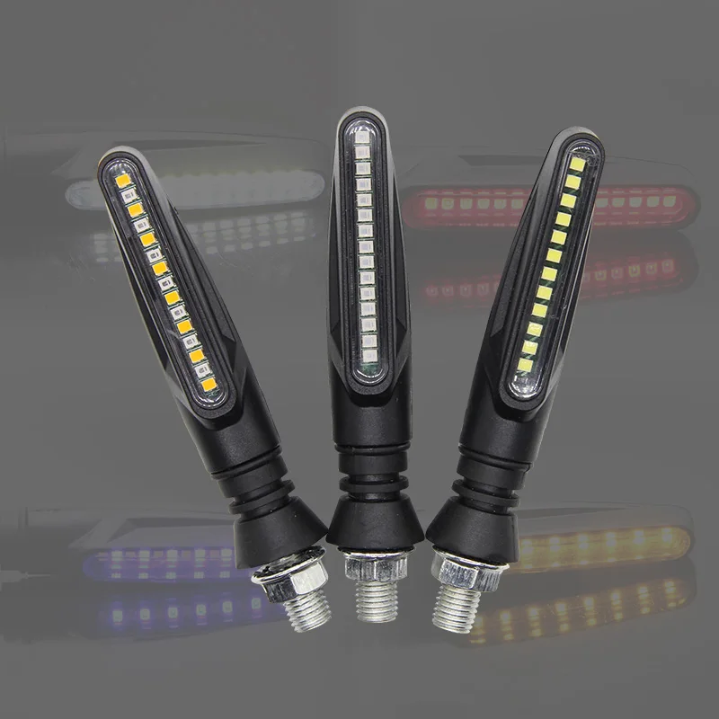 Общие 12 В мотоцикл указатель поворота светодиодный индикатор мигающий и