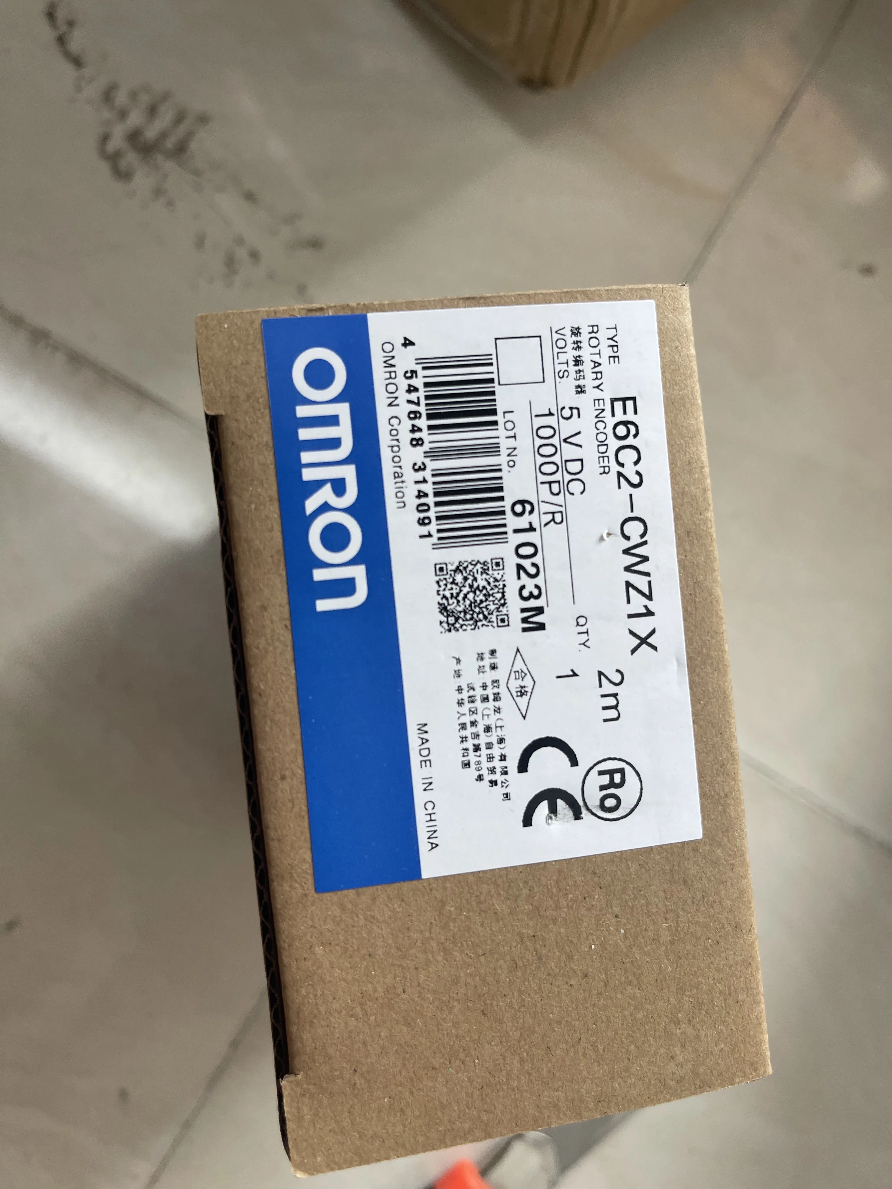 Omron Rotary Encoder E6C2-CWZ1X 1000P/R Omron Rotary Encoder E6C2-CWZ1X 1000P/R
