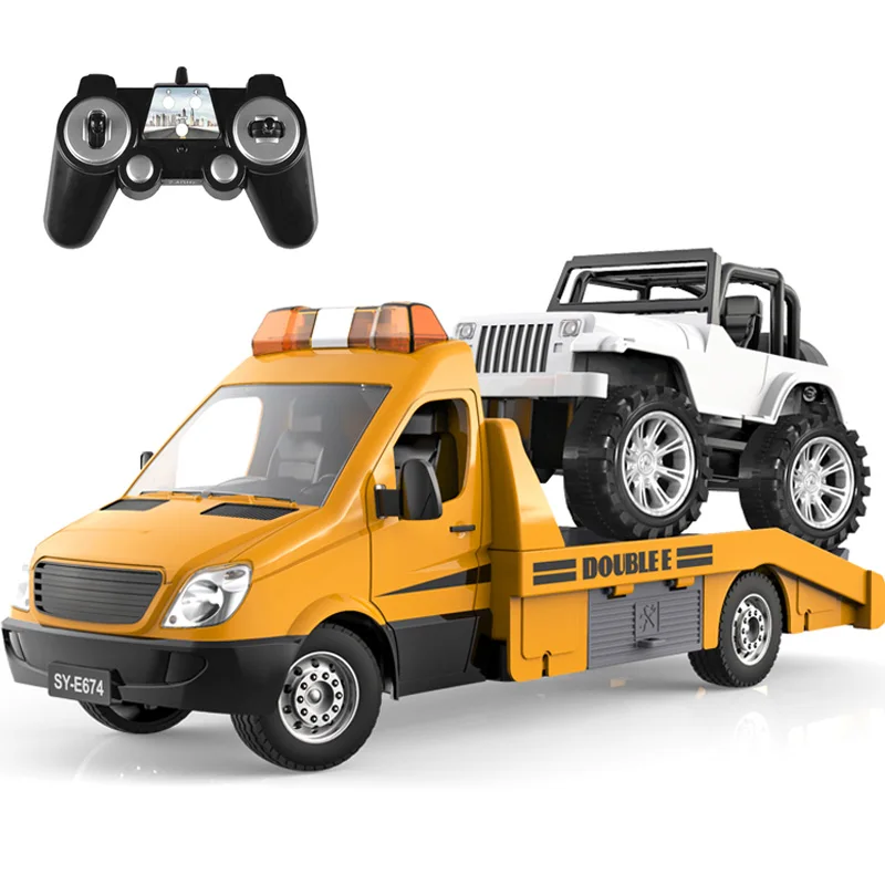 double e rc tow truck