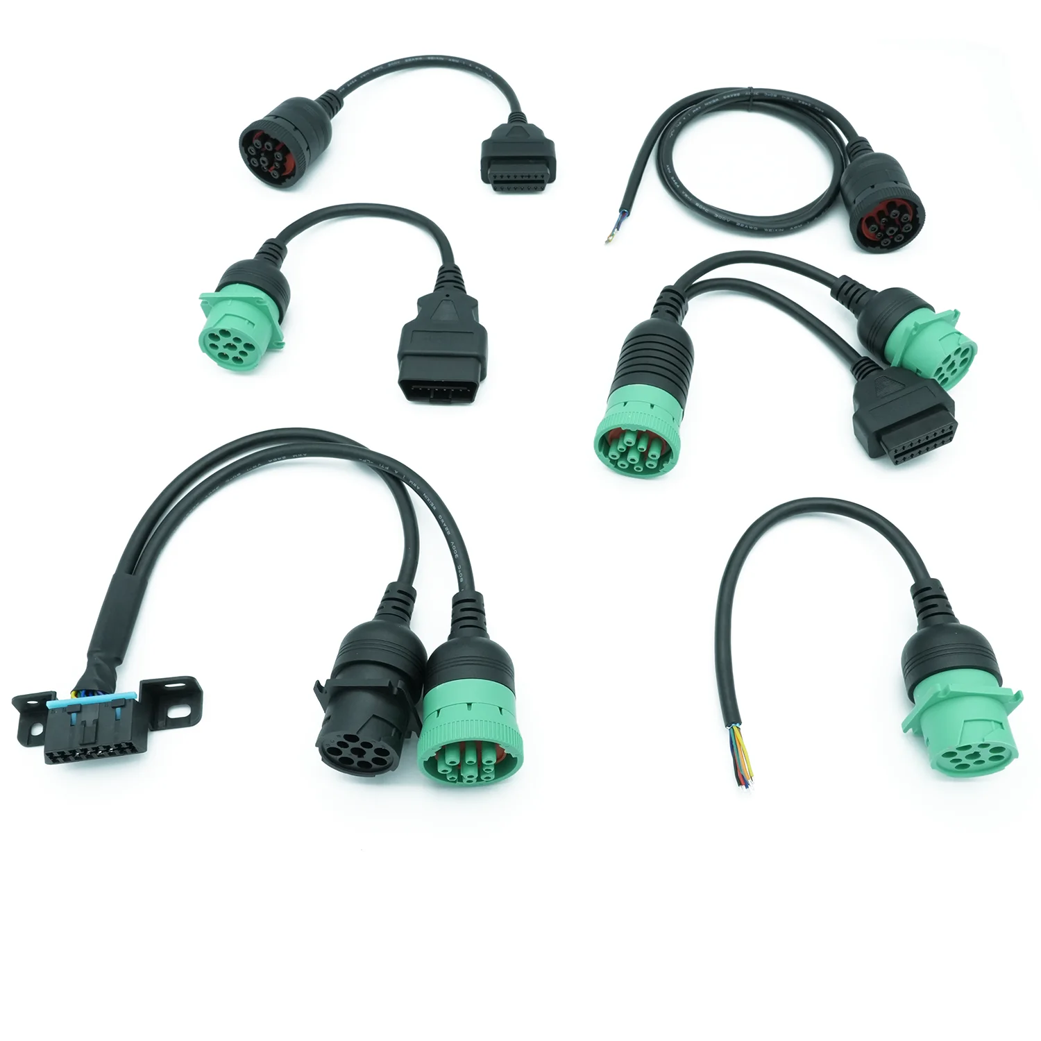 J1939 Cable J1939 Male And Female To Obd2 Splitter Cable - Buy Obdii To ...