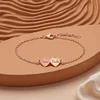 2 lettere d'amore in oro rosa