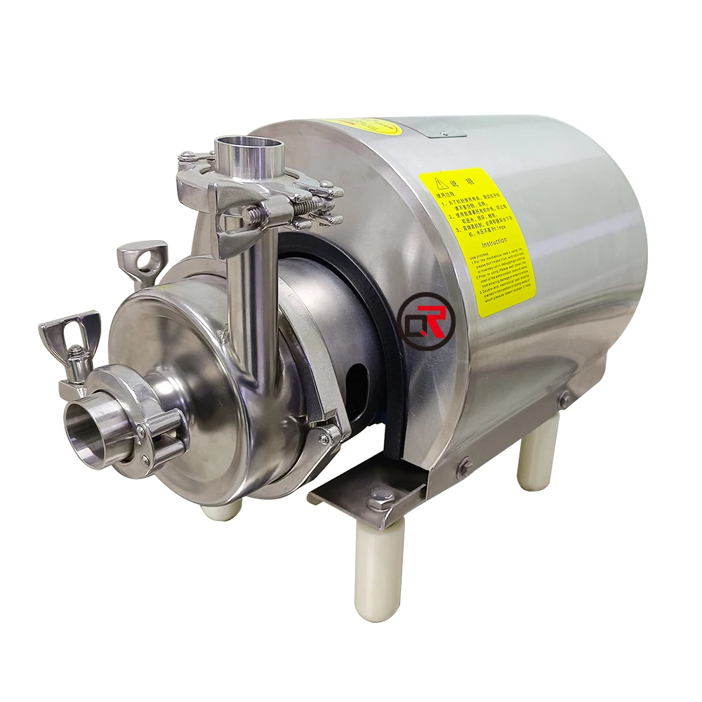 Factory Price 4Kw High Flow Milk Grade Head 80M Liquid Milk Small Sanitary Components Centrifugal Pump Price Milk Pump