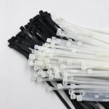 4.8*250MM Hot Well Ready to ship Nylon Cable Tie Plastic Cable Assembly Wrap with Zip Ties Cable Clamp Strap Manufacturers