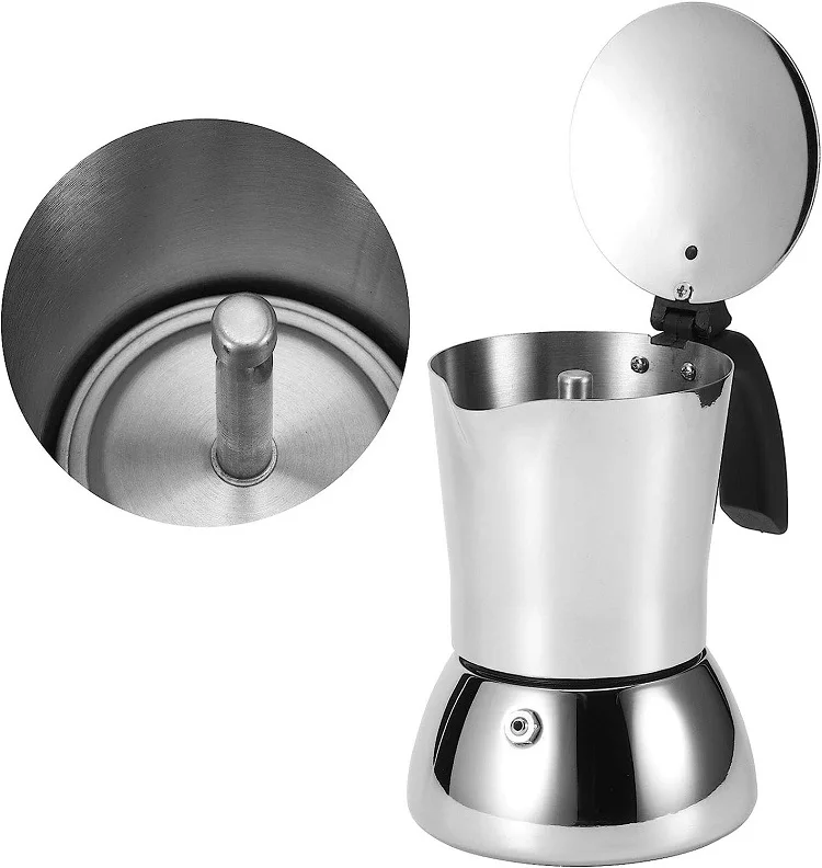 200 Ml Moka Pot Brewing Coffee Maker Round Disposable Cups