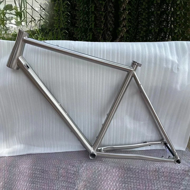 Titanium Alloy Gravel Bike Frame Gr9 By Pytitans Buy Titanium Bike