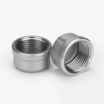 SS304 DN8-DN100 1/4"-4" Stainless Steel Cap - Durable and Corrosion-Resistant ANSI Standard for Industrial Valves