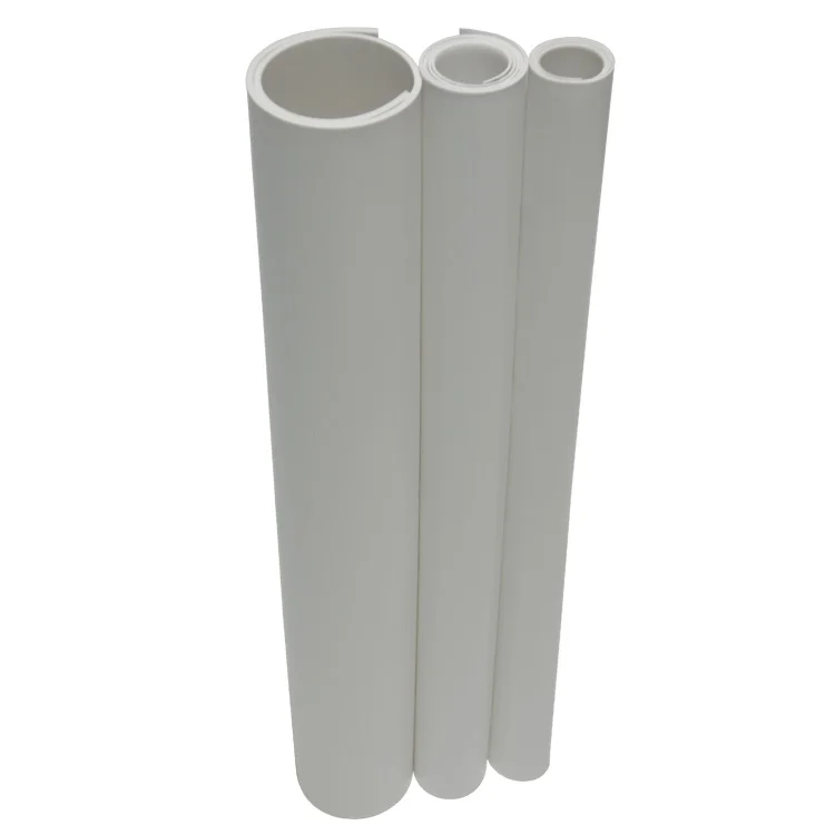 Off and Pure Solid White Color Food Grade EPDM Nitrile SBR Rubber Sheet in Roll