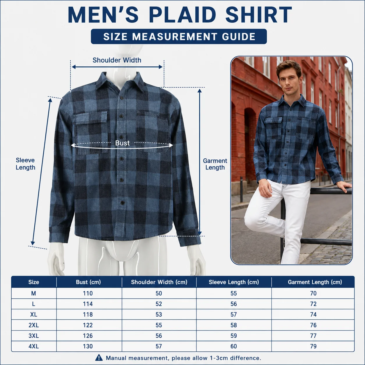 Size measurements