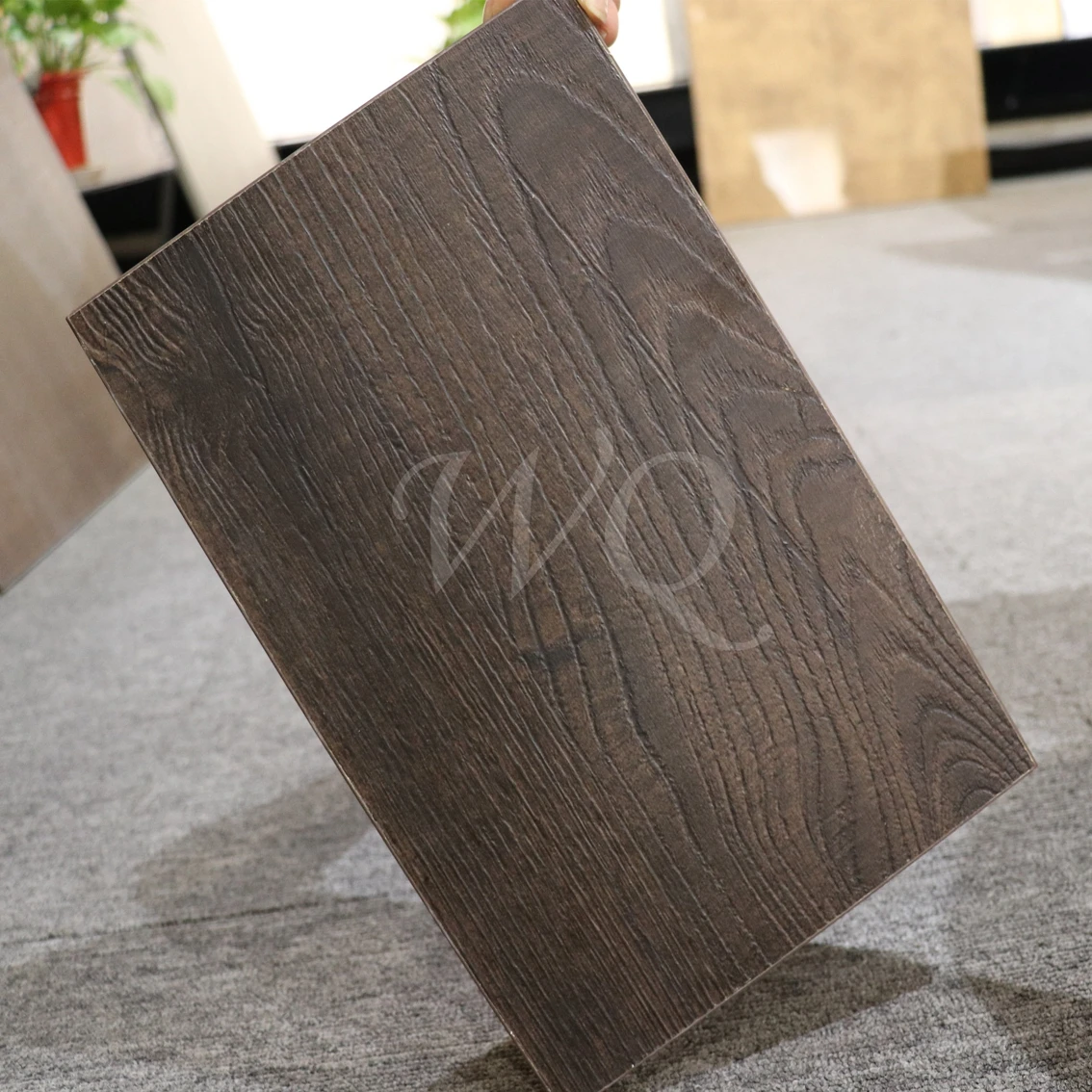 16mm 18mm Unique Design Synchronize MDF Panels Double Side Embossing Finish MDF Italy Laminated Synchronized Melamine Chipboard