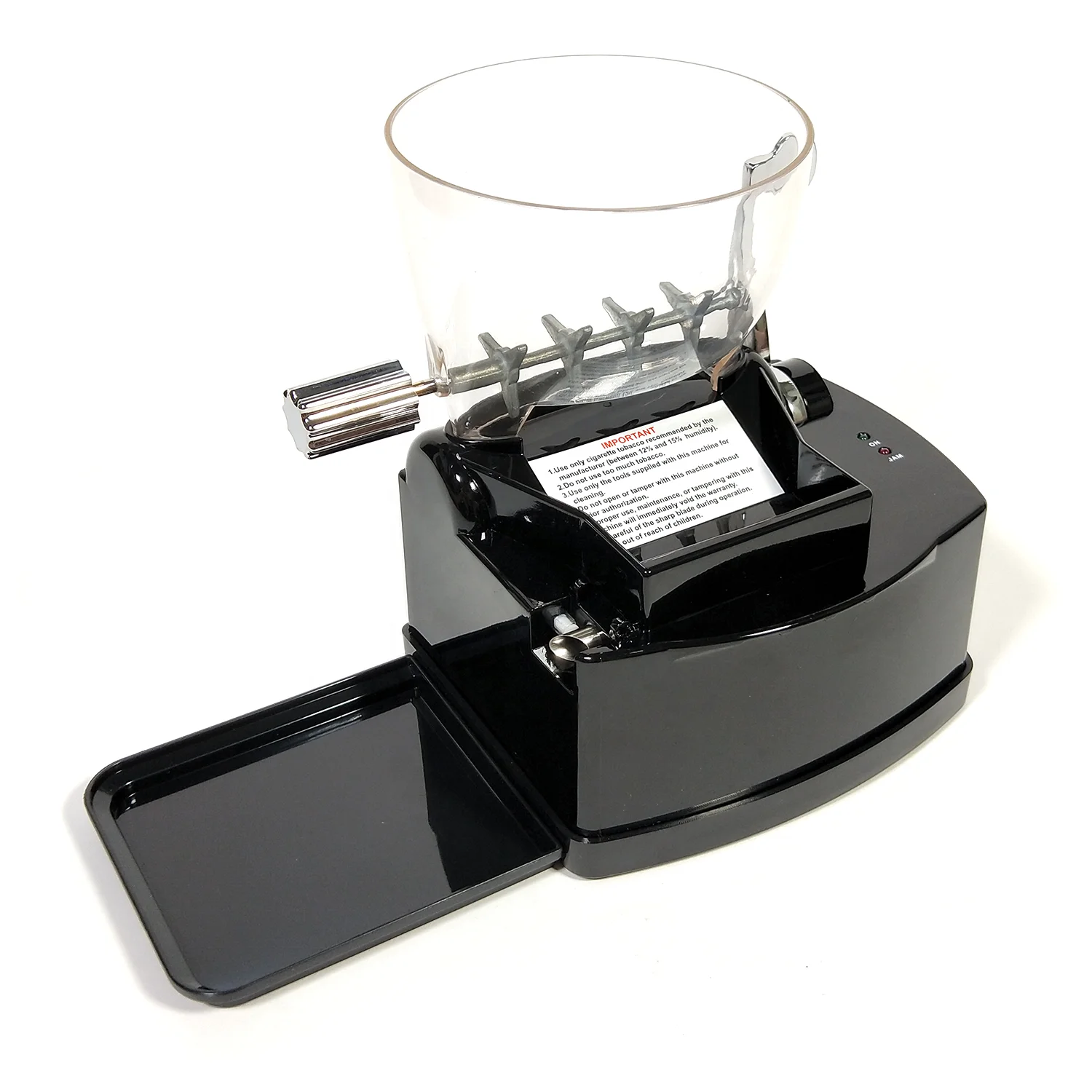 cheapest cigarette rolling machine Tesonway Manual, Cigarette Injector Machine with Cleaning Brush, Cleaning Probe, Tube Probe, Cleaning Spray Bottle for 8mm Diameter Cigarettes Paper Tubes : Health & Household Electric Cigarette Rolling Injector Machine