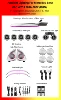 Mercedes-Benz GLC W253 RGB Set of 6 RHD