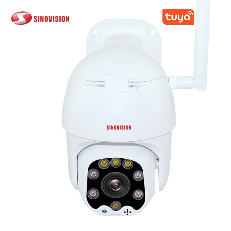 Sinovision hot sale ptz camera speed Dome camera Waterproof cloud storage two way audio 1080p outdoor dome mini wifi tuya camera