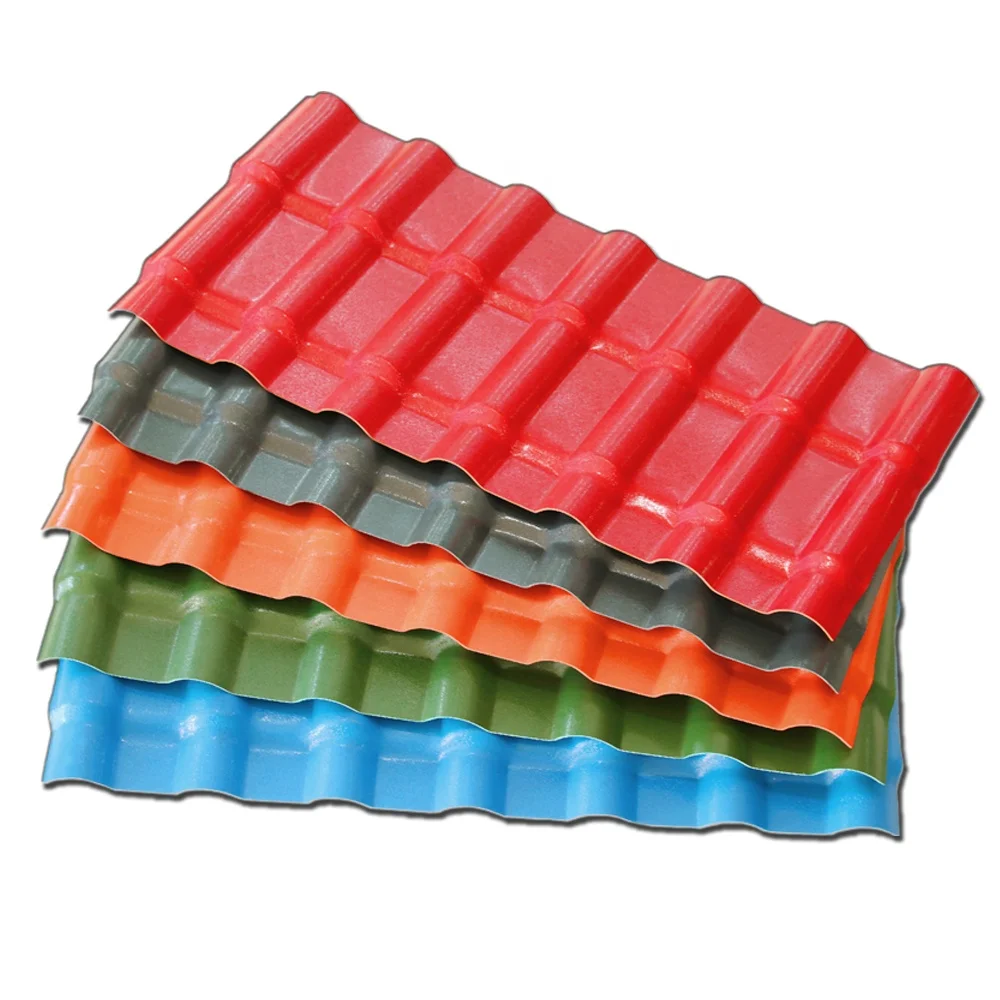 2019 Low Price High Quality ASA Synthetic Resin Roofing Tiles for Villa