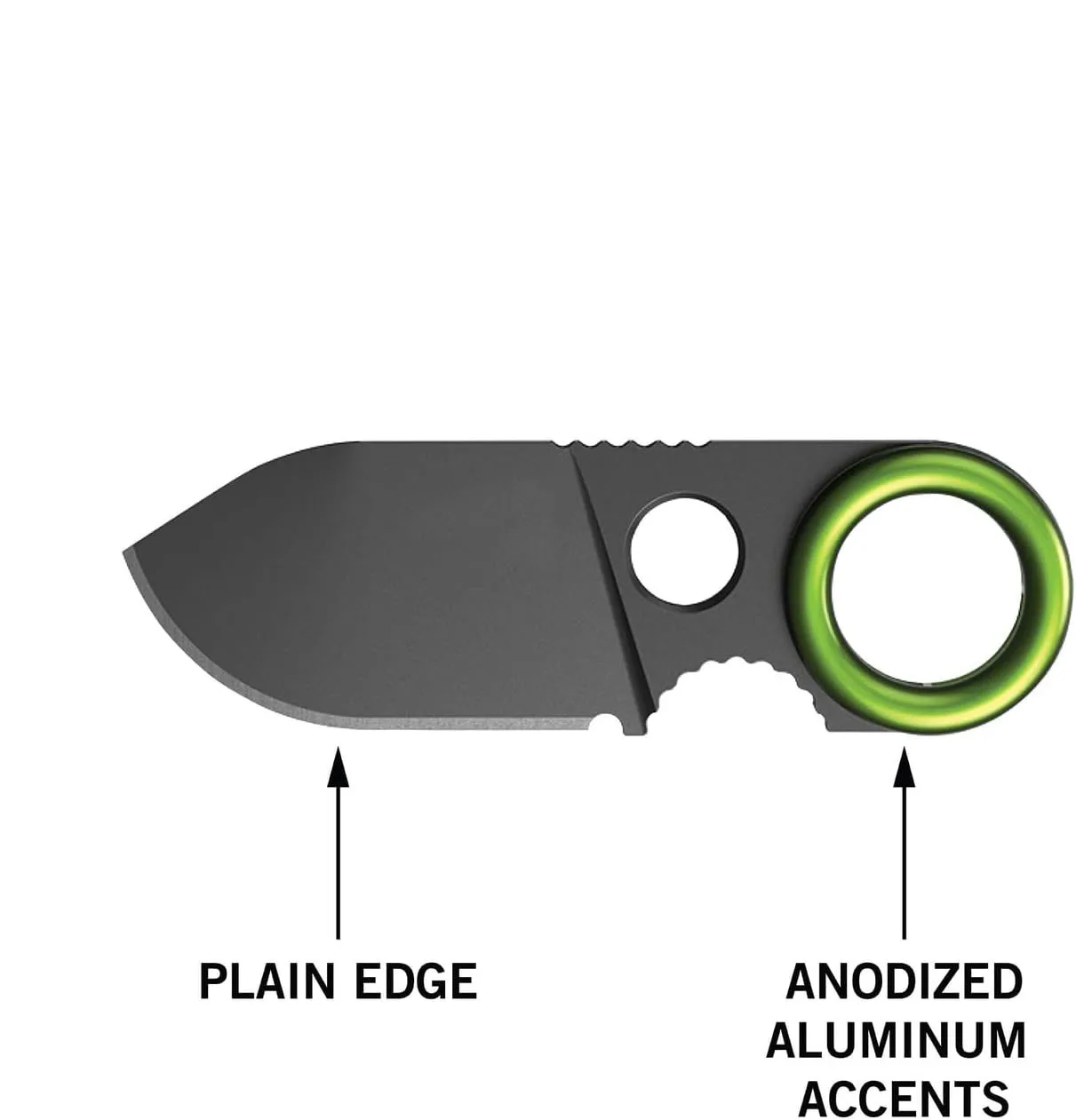 Multi Purpose GDC Pocket Knife with Money Clip GDC Fixed Blade Knife  EDC Gear Stainless Steel