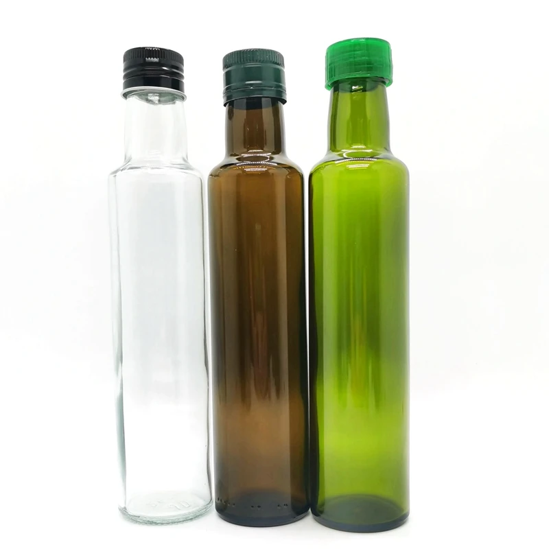 Lot 6 Bouteilles Huile & Liqueur Marasca 1000 Ml – Verre UVAG Italien, Anti-Goutte, Bouchon Hermétique, Usage Pro & Maison