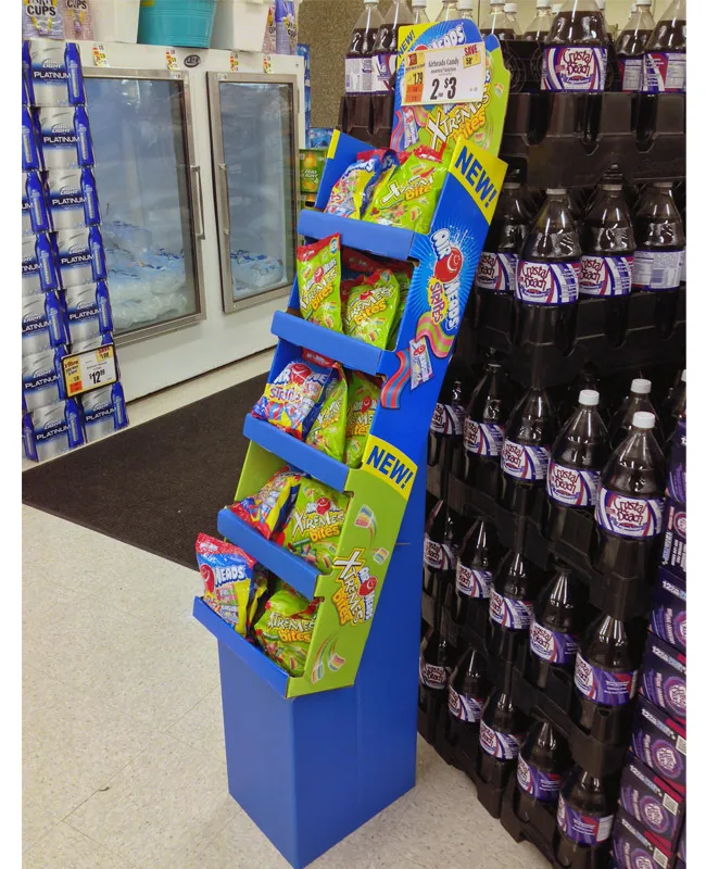 スーパーマーケット小売キャンディーバーショップチップフロア