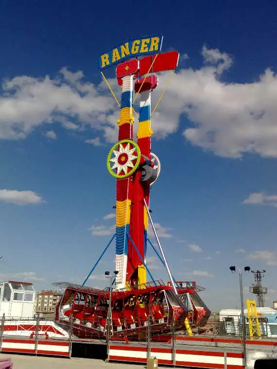 Оборудование для парка развлечений Yamoo, оборудование для аттракционов kamikaze