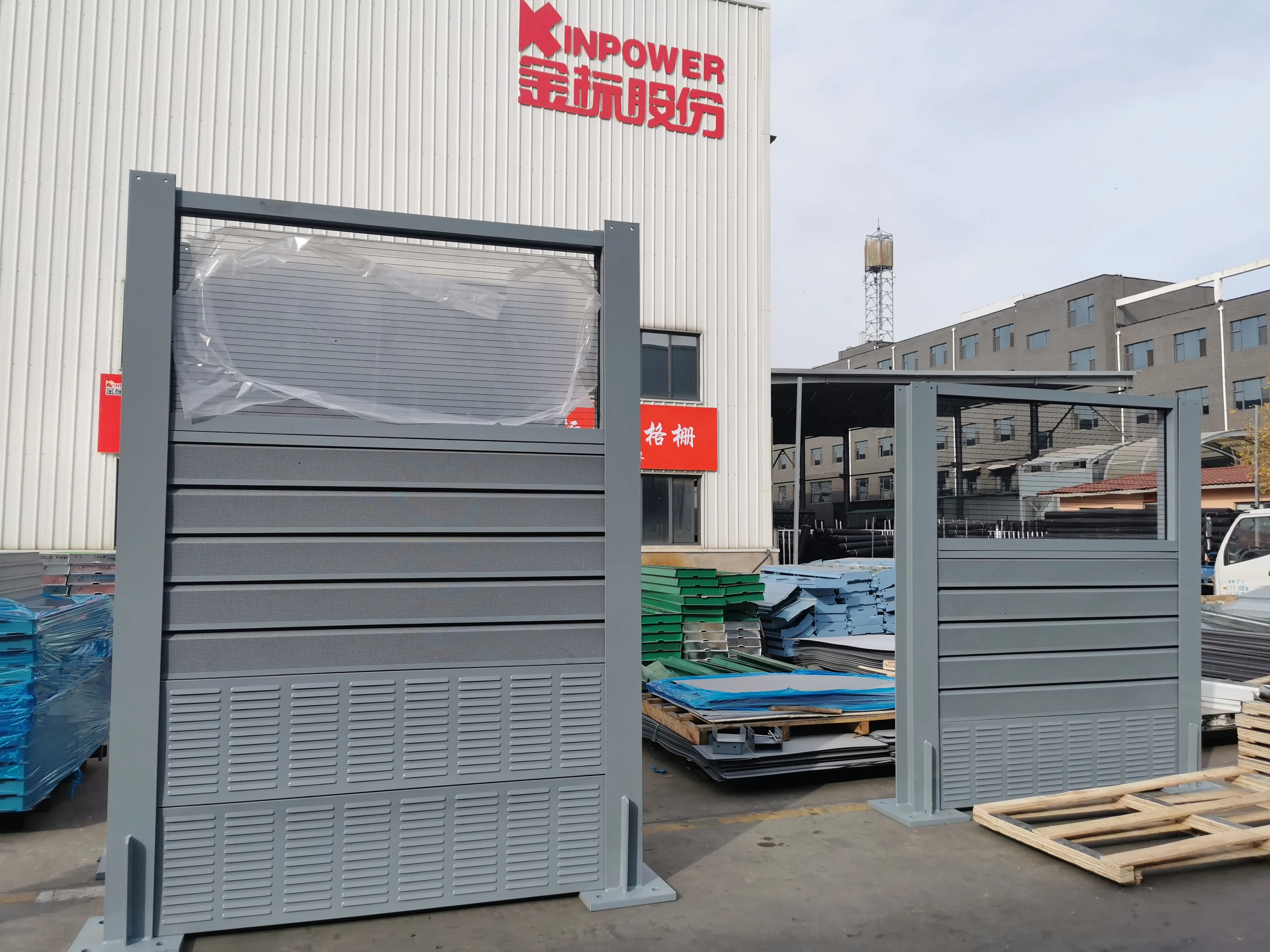 product modern outdoor pvc  acrylic acoustic barrier fence sound wall for highway noise control and reduction-15