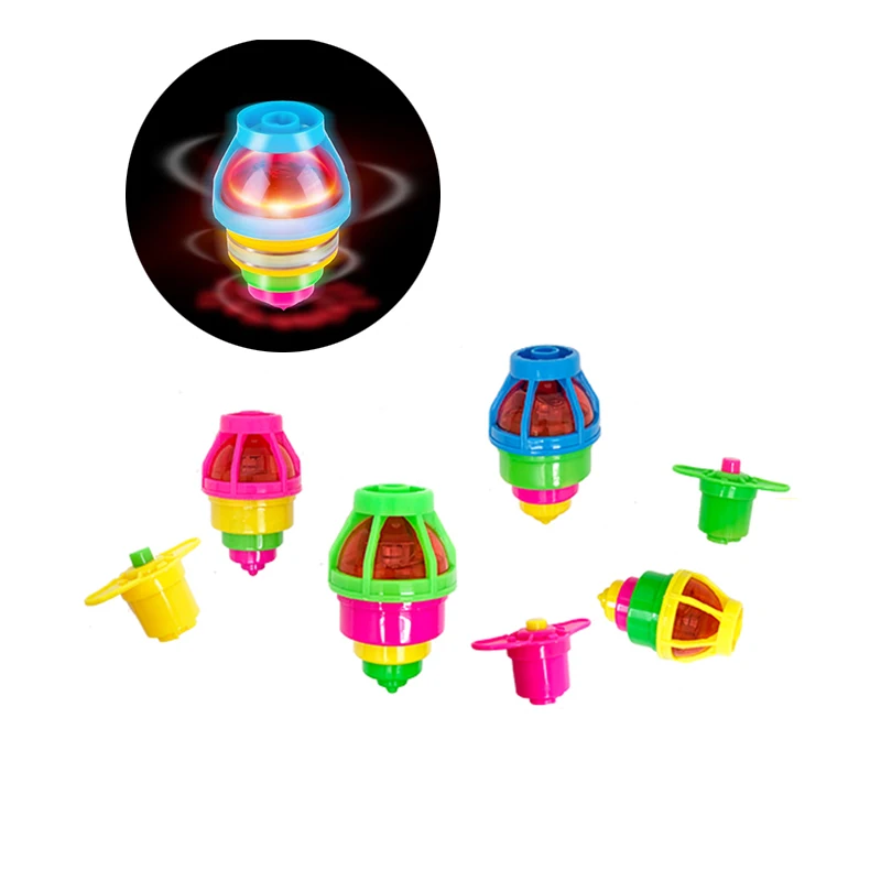 Лидер продаж мигающие музыкальные вращающиеся топы игрушки со светодиодным светом новинка объемные подарки для