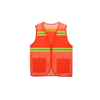 Manufacturers Direct ASale Breathable Clothing 100% Polyester Fibre Safety Reflective Vest