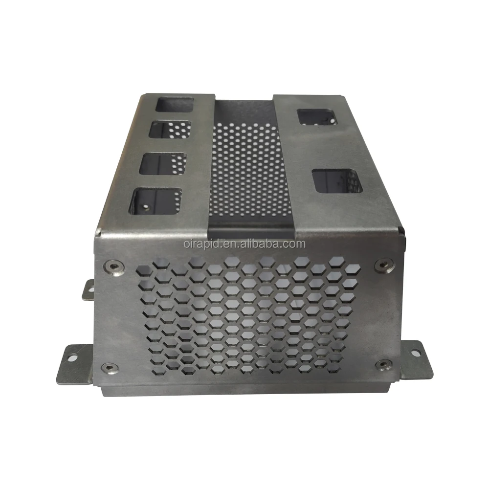 Custom Perforated Metal Sheet Box and Sheet Metal Enclosure