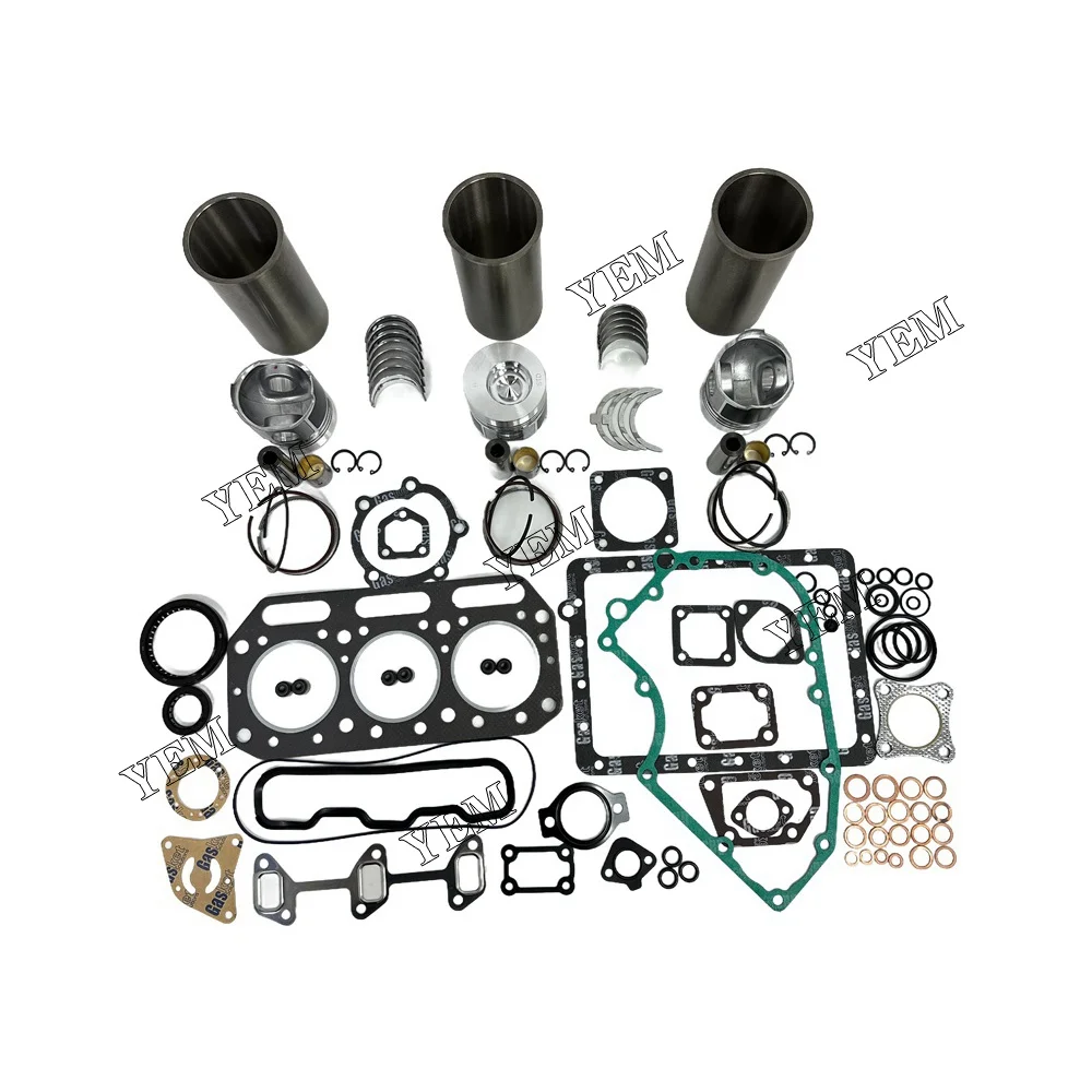 Overhaul Kit With Bearing Set Fit for Yanmar 3T75HLE Engine 3