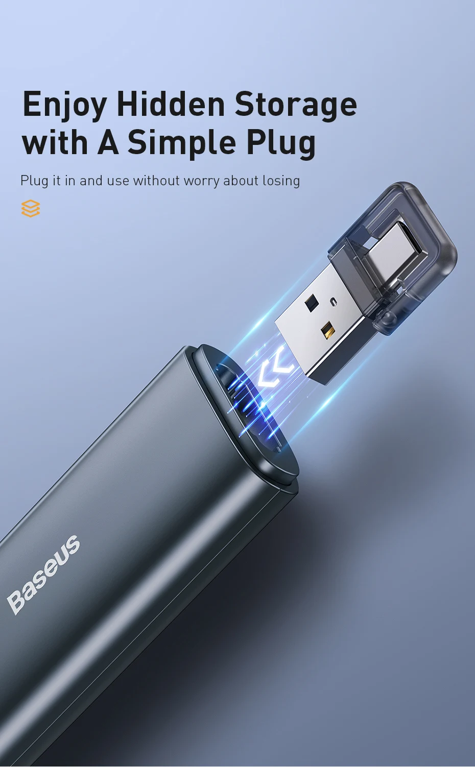 Baseus 2.4GHz Wireless Presenter Remote Controller Red Light Pen USB Control Pen For  Win 10 8 7 XP Projector PowerPoint PPT 13