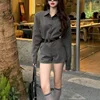 Gray shirt