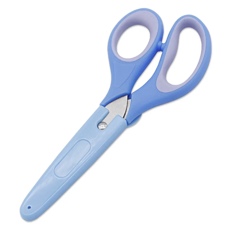 Plastic Handle Kindergarten Scissors - Pack of 10