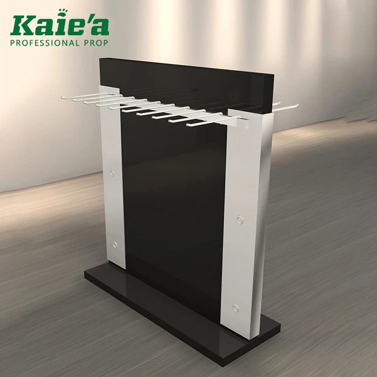 Retail Leather Belt Display Stand From Kaierda Metal Belt Tie Stand Rack for Store Belts Display