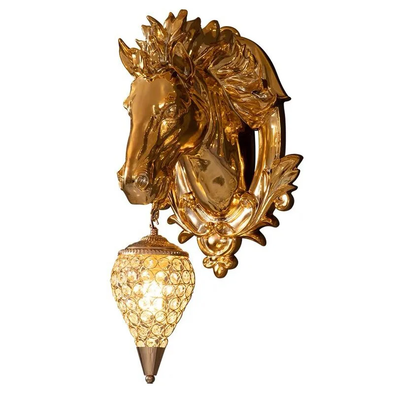 horse wall sconces