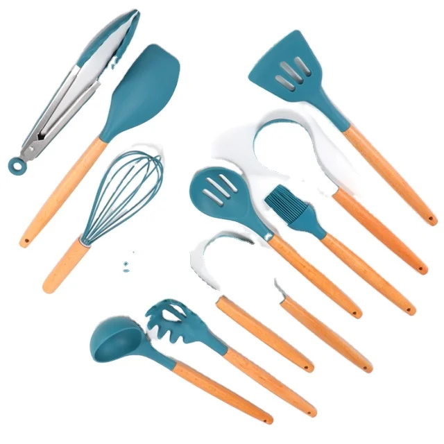 Buy Wholesale China Factory Price 12pcs Silicone Kitchen Utensils